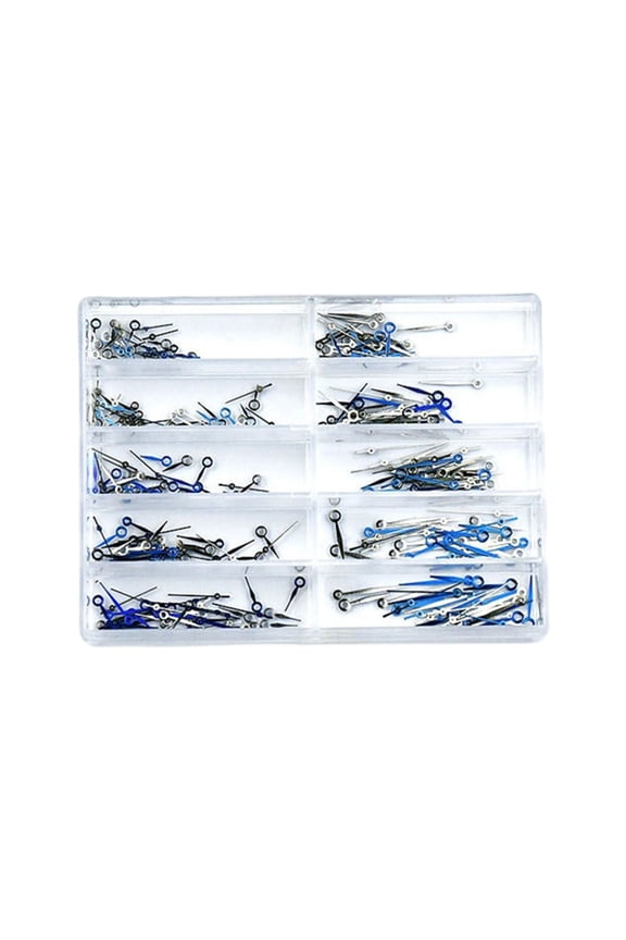 Classical 3 Hand Watch Hands Set Compatible With Multiple Movements Featuring Tool Free Assembly