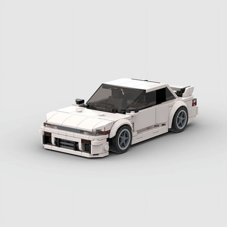 Classical Car City Speed Champions Super Race F1 Creative Vehicle S13 240sx Model Building Block Racing Christmas Gift Toy