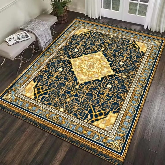 Classical Carpet for Living Rooms Luxury Home Decoration Bedroom Carpets for Bedroom Large Area Rug Cloakroom Decor Soft Mats