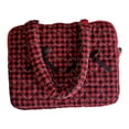 thumbnail image 1 of Classical Checkered Tablets Bag With Strap Office Computer Storage Bows Pattern Laptop Pad Case, 1 of 20