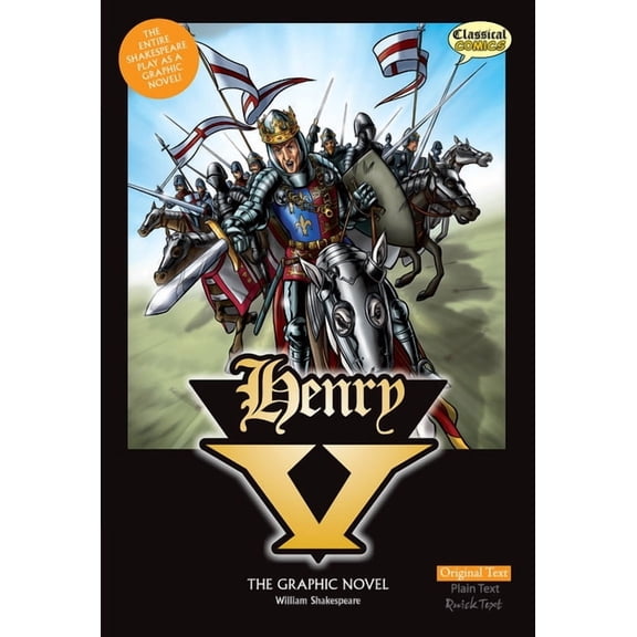 Classical Comics Henry V the Graphic Novel: Original Text, (Paperback)