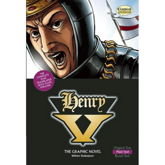 Classical Comics Henry V the Graphic Novel: Plain Text, (Paperback)