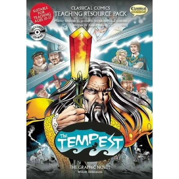 Classical Comics: Teaching Resource Classical Comics Teaching Resource Pack: The Tempest, (Spiral-Bound)