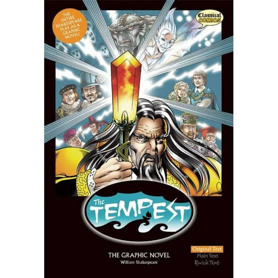 Classical Comics The Tempest the Graphic Novel: Original Text, (Paperback)