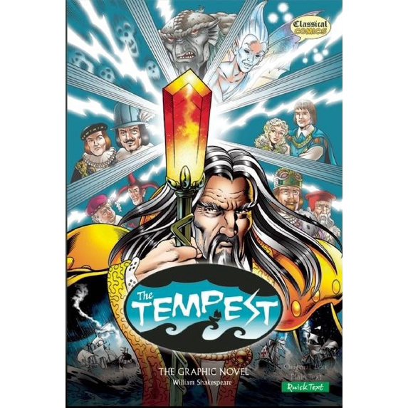 Classical Comics The Tempest the Graphic Novel: Quick Text, (Paperback)