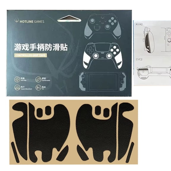 Classical Controller Grips Silicone Grips Ergonomic Comfortable Skin Handheld Gaming Enhancer Game Spare for Games