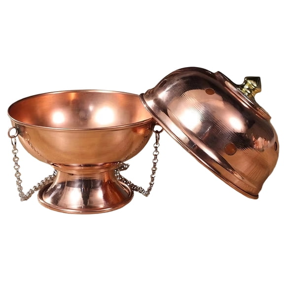 Classical Copper Incenses Burners Traditional Tibetan Censers Stove with Chain For Family Use And Table Decors