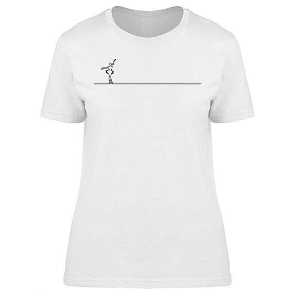 Classical Dancing Woman T-Shirt Women -Image by Shutterstock, Female 3X-Large