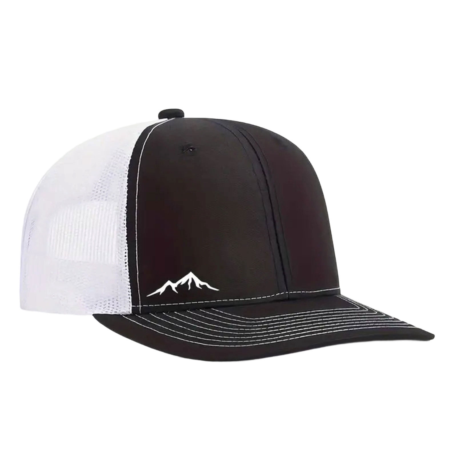 Classical Flat Brims Baseball Cap With Ventilation Mesh Design Mountain ...