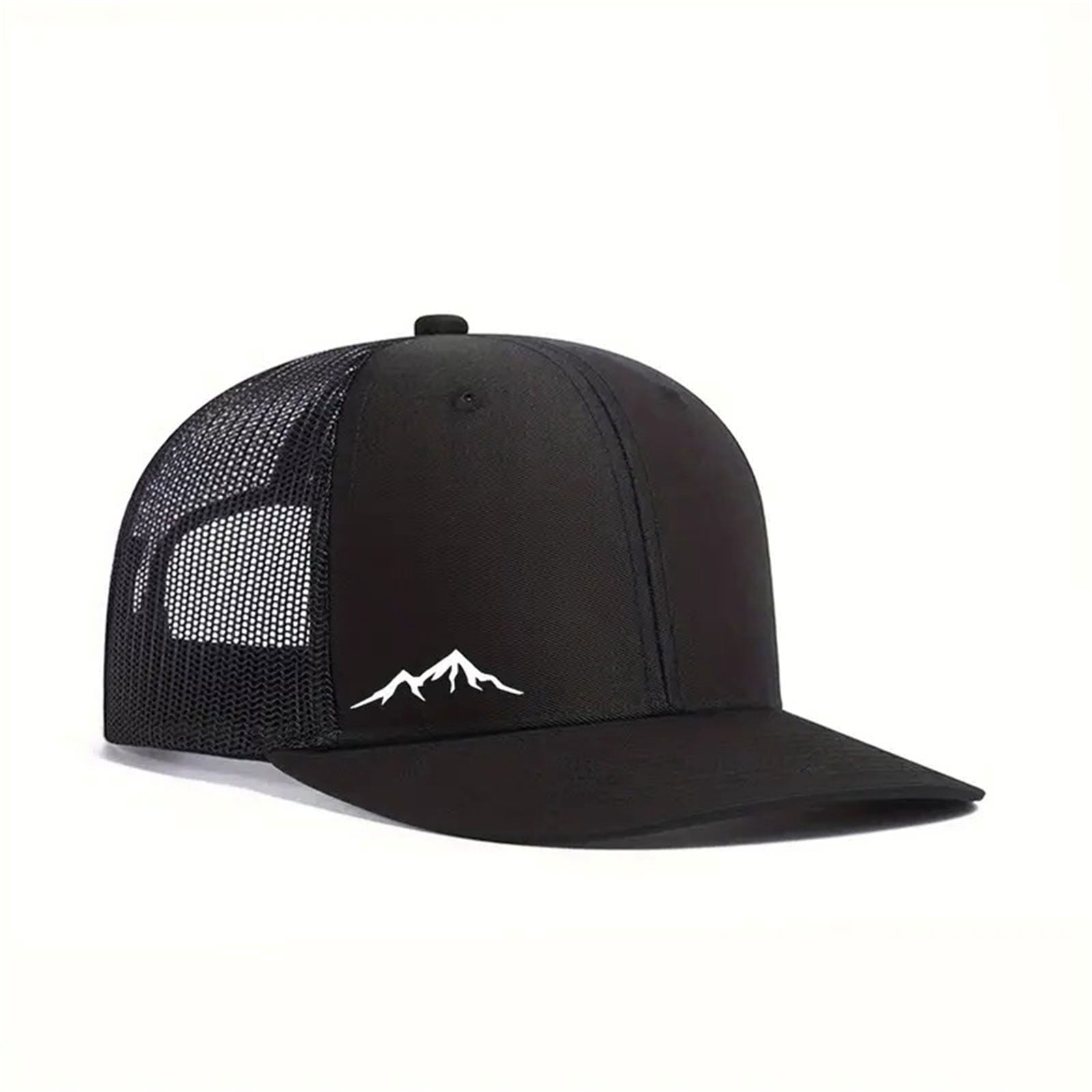 Classical Flat Brims Baseball Cap With Ventilation Mesh Design Mountain ...