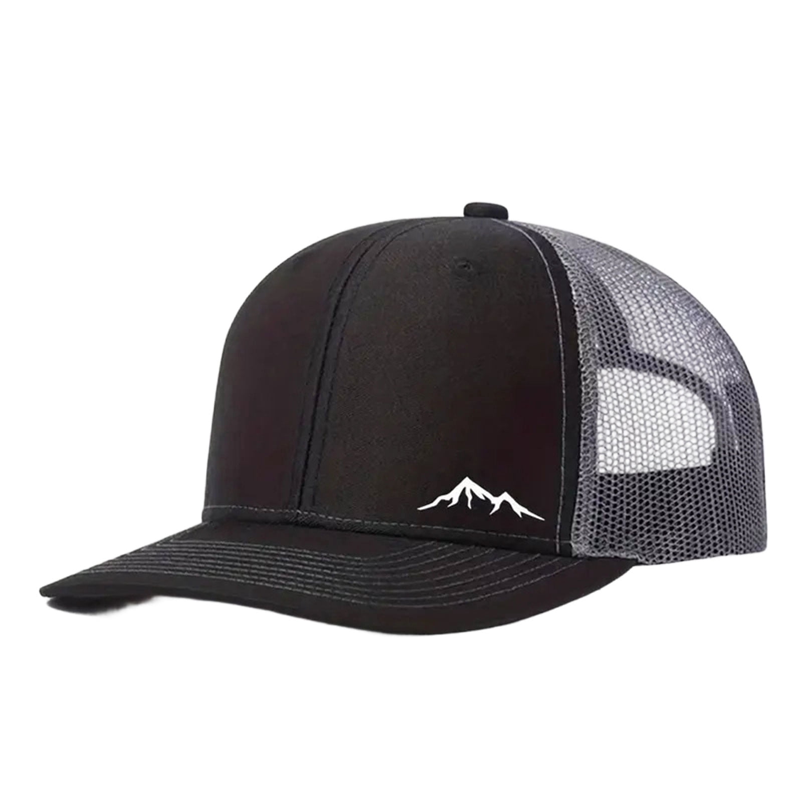 Classical Flat Brims Baseball Cap With Ventilation Mesh Design Mountain ...