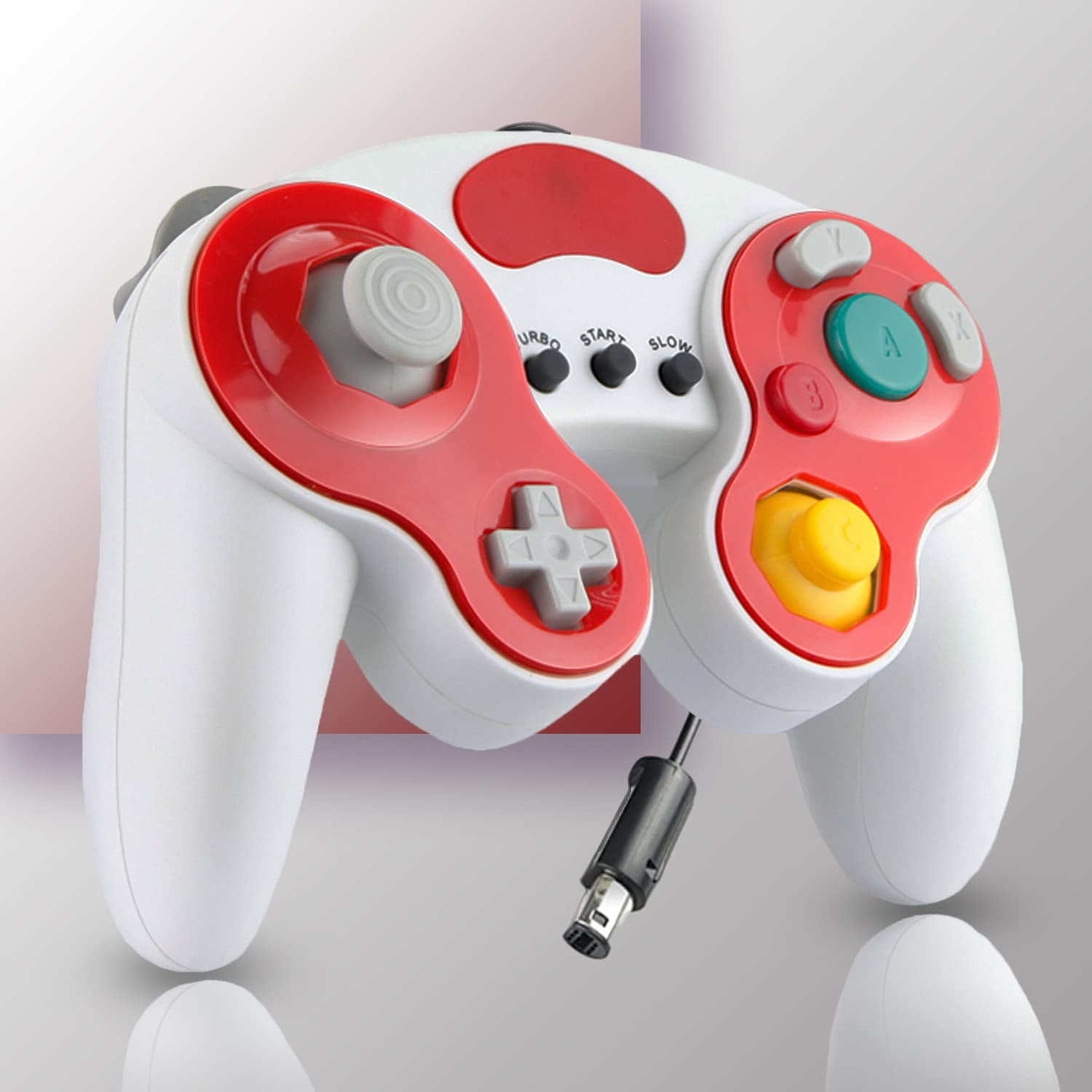 Controle Para Game Cube Nintendo Wii/U Switch Computador Vermelho em  Promoção na Americanas