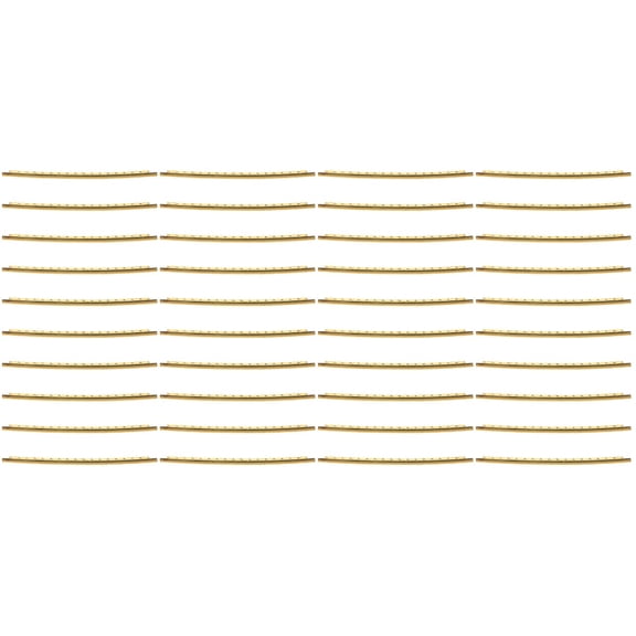 Classical Guitar Fret Wires 40 Pcs Scale Frets Folk Small Four String Mandolin Supplies Longevity Fretboard Line