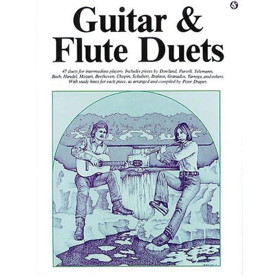 Classical Guitar Guitar and Flute Duets, (Paperback)