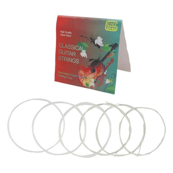 Classical Guitar Strings -Normal Tension Nylon Strings-Full Set -Replacement 6X I7T4