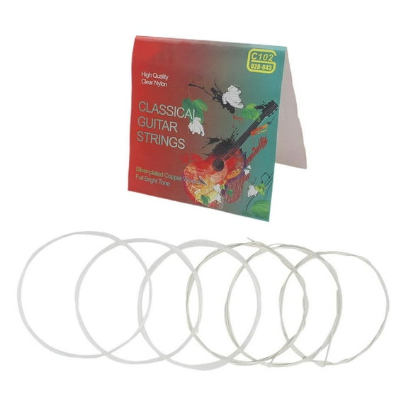 Classical Guitar Strings -Normal Tension Nylon Strings-Full Set -Replacement 6X I7T4