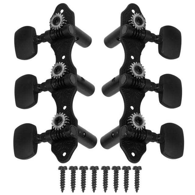 Classical Guitar Tuners 1 1.18 Black Guitar String Tuning Adjustment