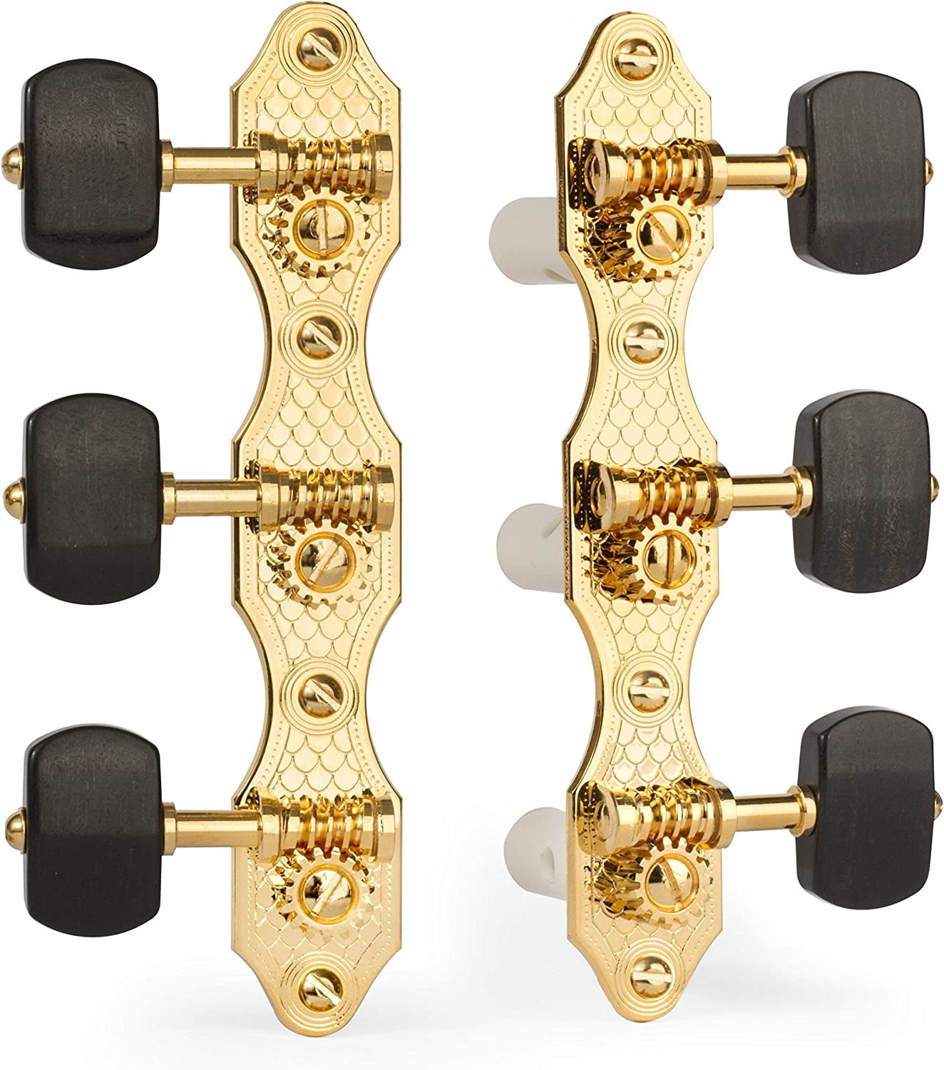 Classical Guitar Tuners, with Ebony Knobs