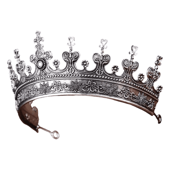 Classical HalfCircle Crowns Headbands Tiaras Hairhoop Baroquely Crownpiece for Women Perfect for Weddings and Stage Show