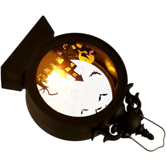 Classical Halloween Themed LED Castles Lamp Warm Light Party Decoration Gift