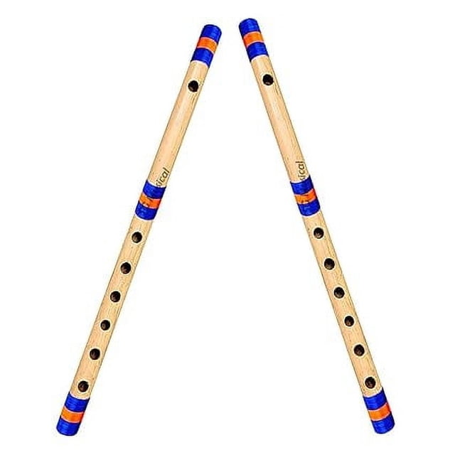Peekdee Bansuri Flute Basuri Indian Woodwinds Natural Bamboo C G Scale ...