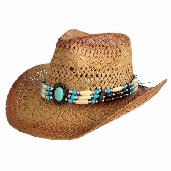 Classical Handwoven Straw Hat Wide Brims Sun Hat for Trendy Outdoor Enthusiasts