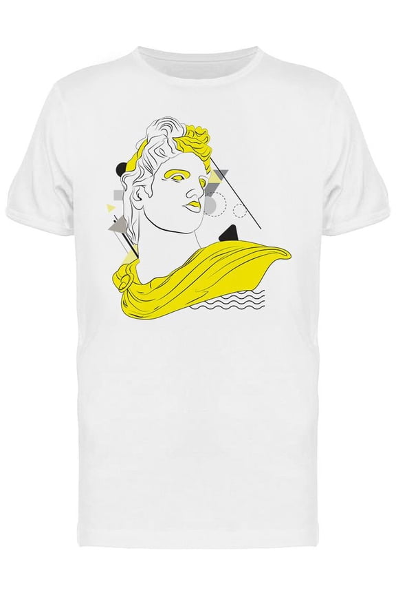 Classical Hipster Sculpture T-Shirt Men -Image by Shutterstock, Male Large