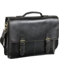 thumbnail image 1 of Classical Leather Organizer Briefcase, 1 of 4