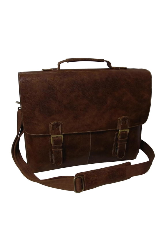 Classical Leather Organizer Briefcase