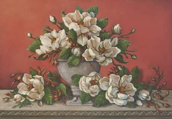 Classical Magnolia II Canvas Art - Janet Kruskamp (20 x 28)