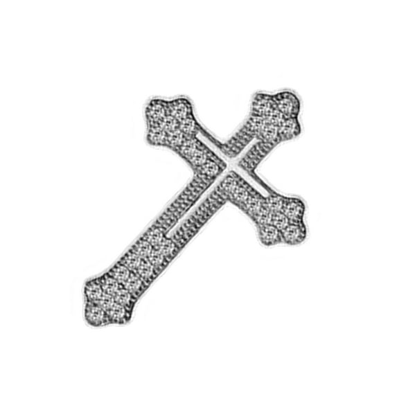 Classical Men's Crosses Lapel Pin Stylish Alloy Crosses Brooch for Men Perfect for Enhancing Your Suit's Sophistication