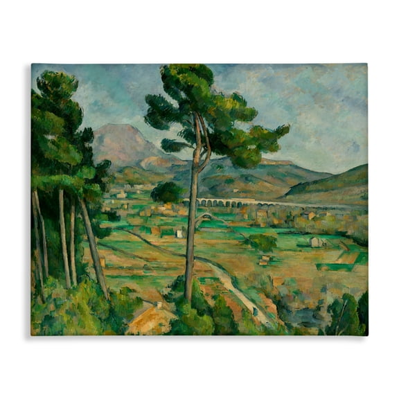 Stupell Industries Classical Mont Sainte Victoire Canvas Wall Art, design by Paul Cezanne