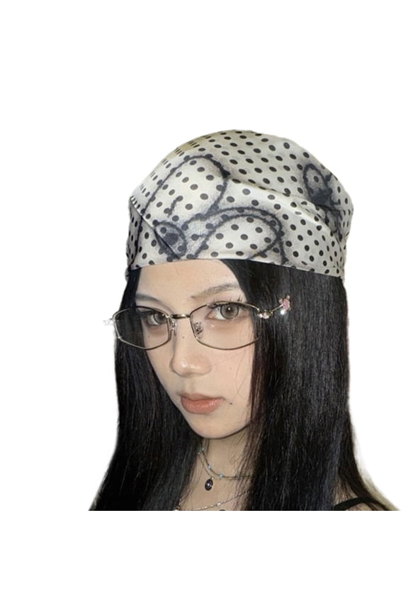 Classical Multipurpose Hair Wrap Scarf Soft Breathable Hairband Props For Womens Casual Office or Beach Wear