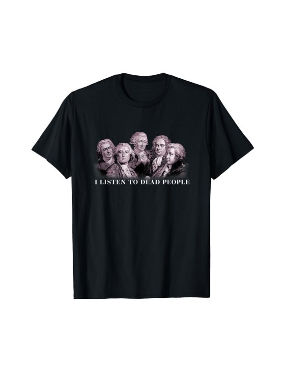 Classical Music Bach Gluck Beethoven Haydn Mozart T-Shirt