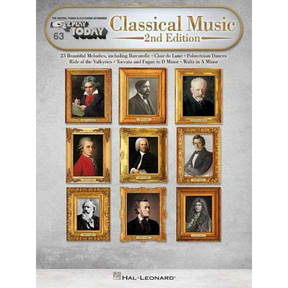 Classical Music: E-Z Play Today Volume 63, (Paperback)