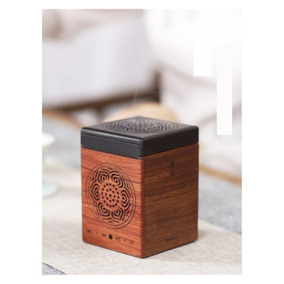Classical Music Machine Wooden Bluetooth Small Speaker Player Zen Music Machine Zen Yoga Tea Ceremony