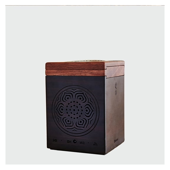 Classical Music Machine Wooden Bluetooth Small Speaker Player Zen Music Machine Zen Yoga Tea Ceremony
