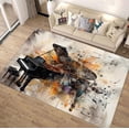 thumbnail image 1 of Classical Music Rug 2x3 ft = 65x95 cm Washable Rug, 1 of 5