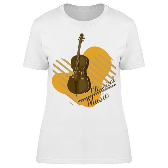 Classical Music T-Shirt Women -Image by Shutterstock, Female x-Large