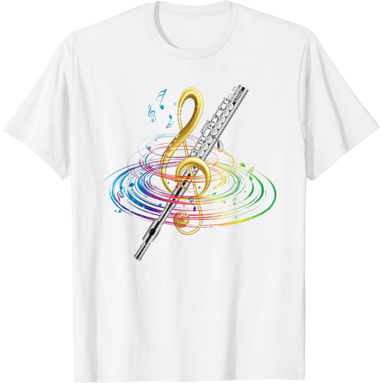 Flute T-Shirt Flutist Gifts Flute T-Shirt Flutist Gifts
