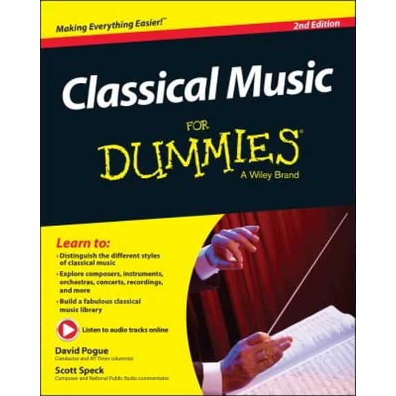 Pre-Owned Classical Music for Dummies (Paperback) 111904975X 9781119049753