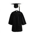 thumbnail image 1 of Classical Neutral Matte Graduation Dress Simple Classic Style Suitable For Graduation Party, All Size, 1 of 4