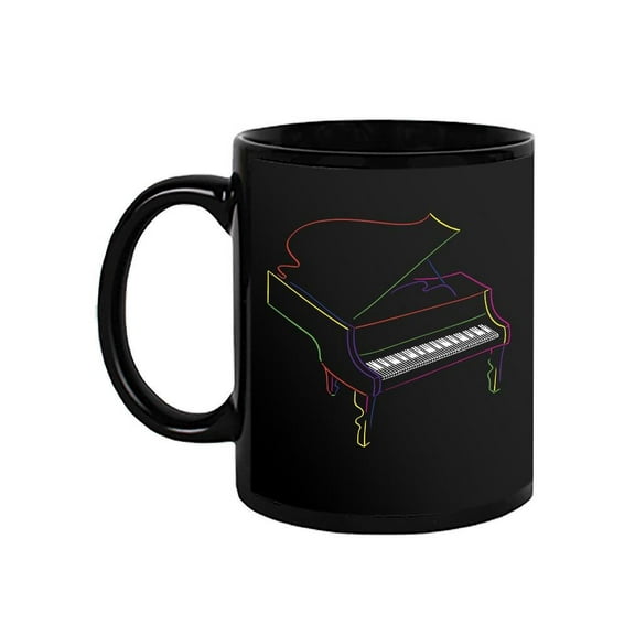 Classical Piano Mug - SPIdeals Designs,