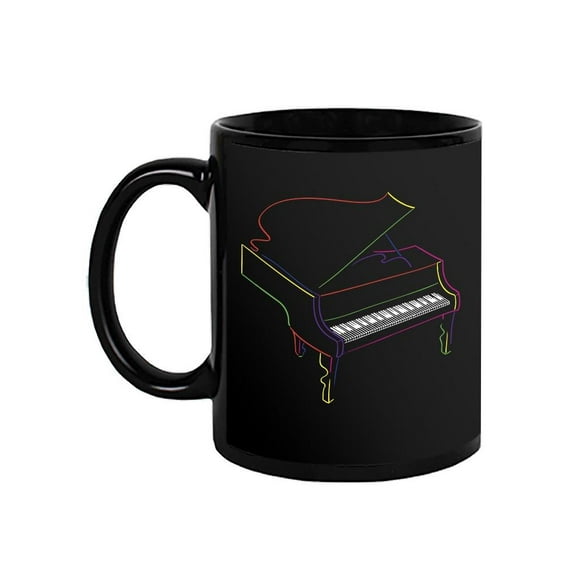 Classical Piano Mug - SPIdeals Designs,