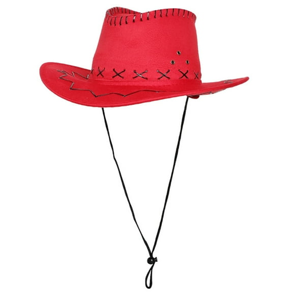 Classical Ranchers Hat for Travel Wide Brimmed Hat Western Ranchers Hat for Boy Men Adults Hat Multicolored Hat