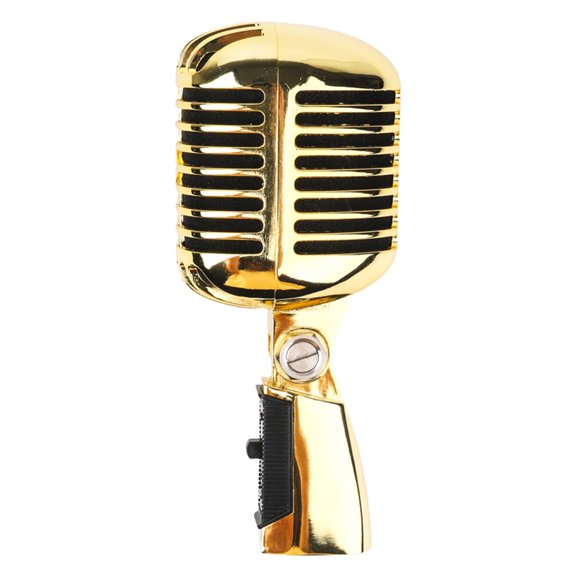 Classical Retro Dynamic Microphone Dynamic Vintage Vocal Microphone for Live Acts Stage Performances