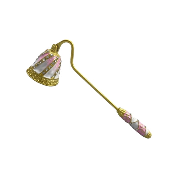Classical Retro Snuffer Tool For Aromatherapies Protective Metal Enameled Extinguishing Accessories