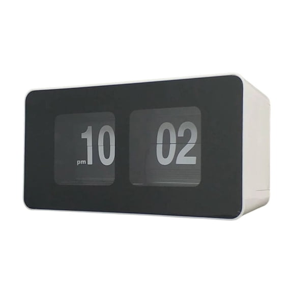 Classical Retro Vintage Auto Flipped Clock Battery Operated Desk Table Page Down Clock for Home and Office Decoration