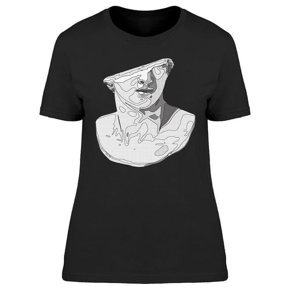 Classical Sculpture Design T-Shirt Women -Image by Shutterstock, Female Small