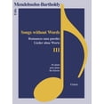 thumbnail image 1 of Classical Sheet Music: Lieder ohne Worte III (Paperback), 1 of 1